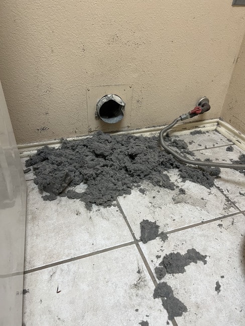 after dryer vent cleaning in austin