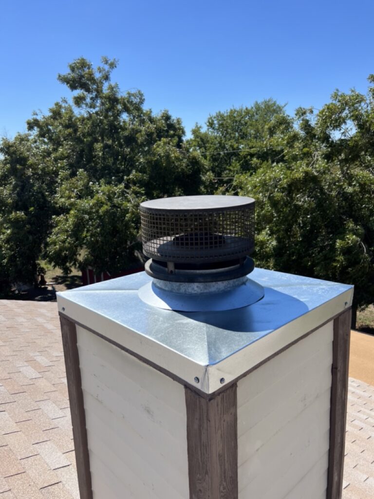 Chimney, cap, and Chase Covers repair in Austin